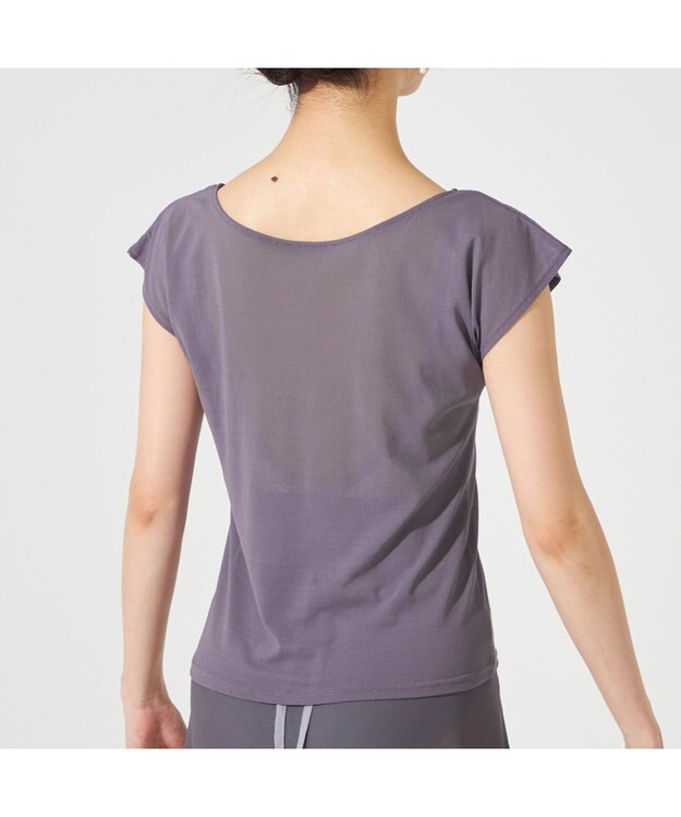 Chacott Tシャツ モーブ