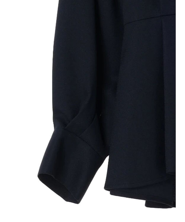 Green Parks ｅｆ－ｄｅ　ペプラムブラウス Dark Navy
