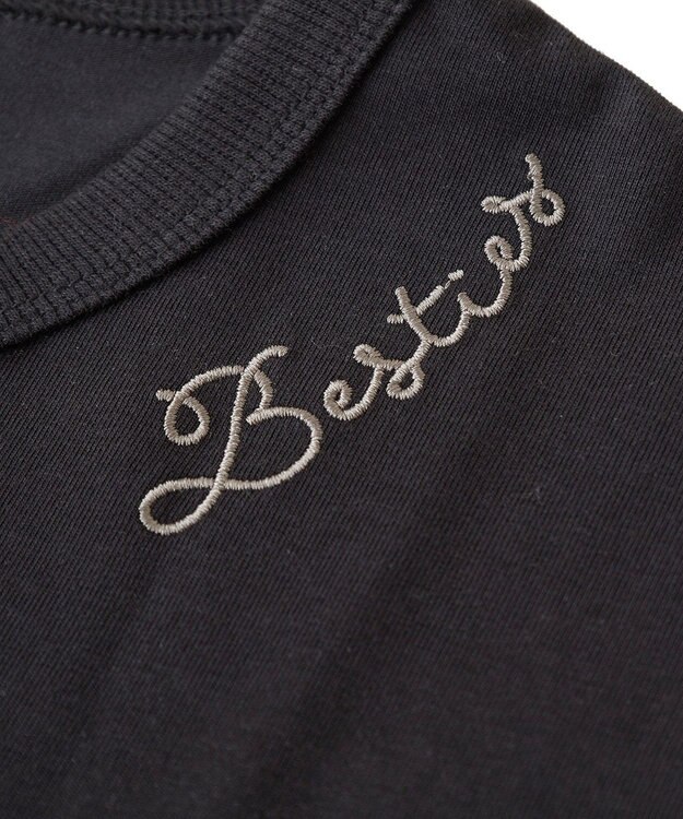 earth music&ecology アソートグラフィックルーズＴｅｅ Black