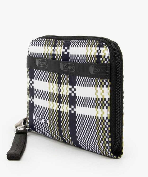 LeSportsac TECH WALLET WRISTLET/ピクセルスクランブルチェック ピクセルスクランブルチェック