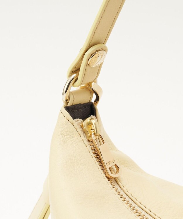 russet ソフトレザーシンプルショルダーバッグ(CE-1328-WEB) CreamYE