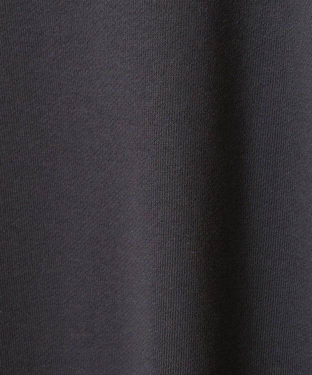 earth music&ecology 配色ルーズチュニック Charcoal Gray