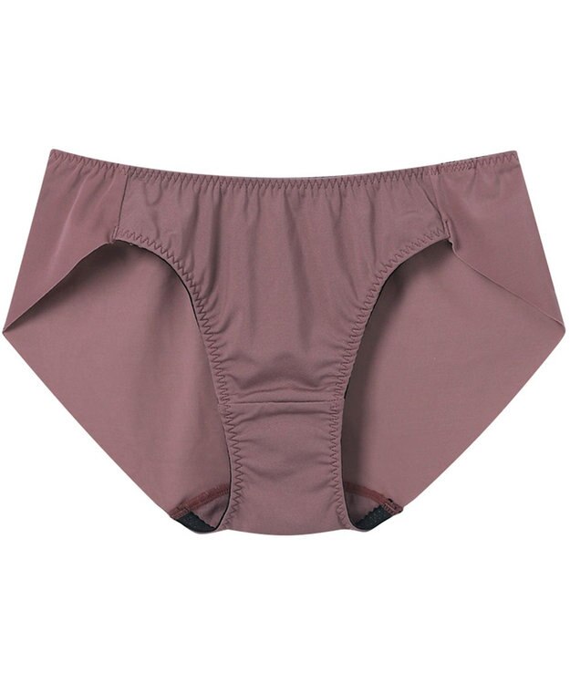 Wing ペアショーツ 【ナチュラルアップブラ】 裾はフリーカッティング はきこみ丈あさめ KF3001 ウイング／ワコール エンジ