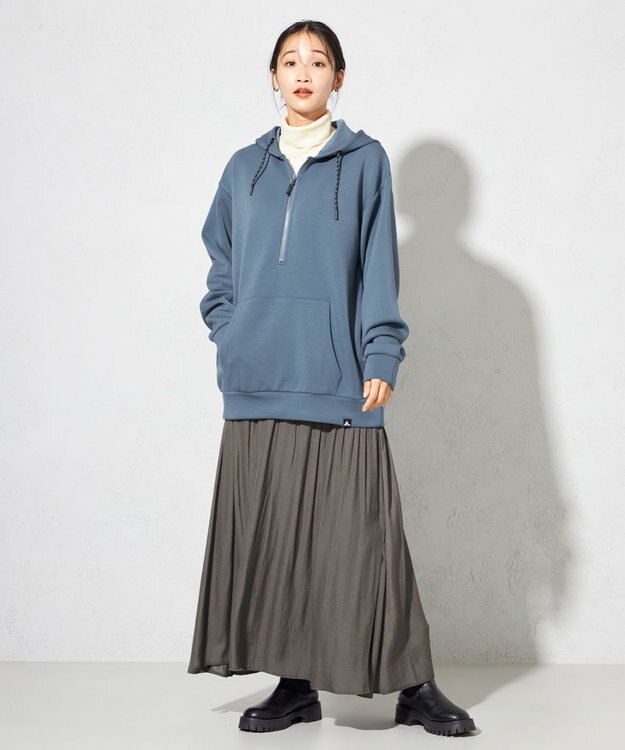 SHARE PARK LADIES 【UNISEX】エアリッチダンボールパーカー（S・Mサイズ） アッシュネイビー