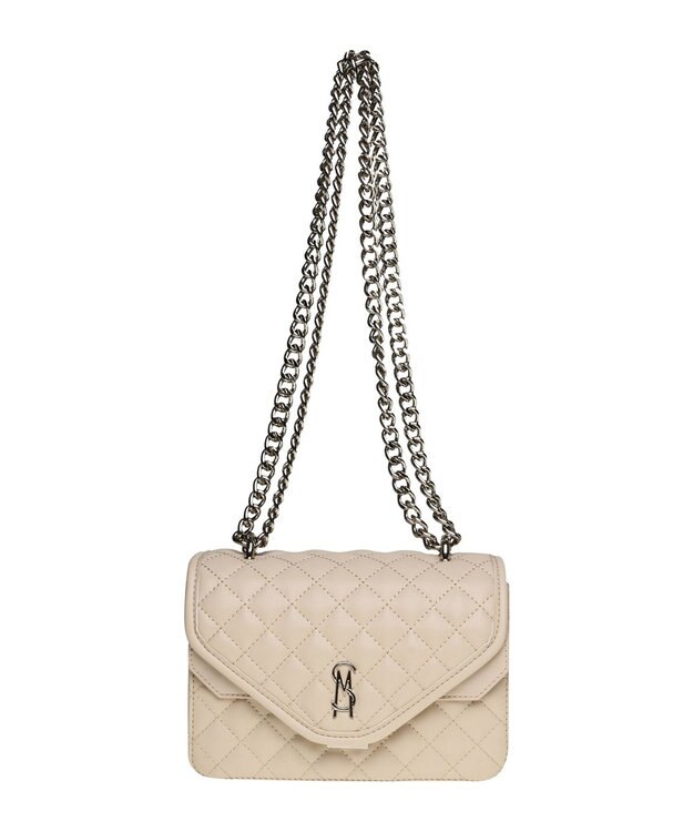 STEVE MADDEN BMOLTO キルティングショルダーバッグ アイボリー