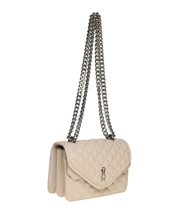 STEVE MADDEN BMOLTO キルティングショルダーバッグ アイボリー