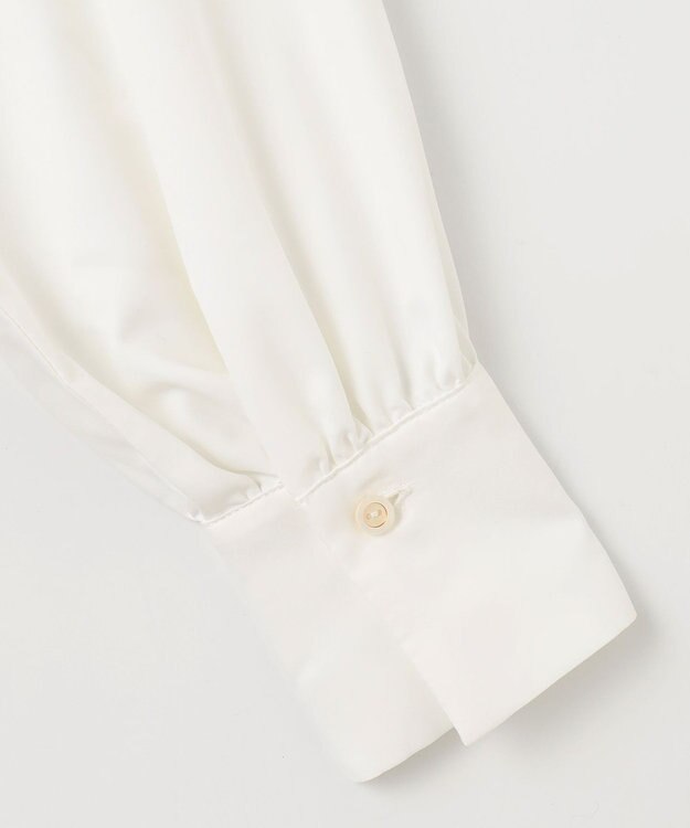 ANY SIS S 【全方位 好印象】シャツコンビリブニット ワンピース ブラック