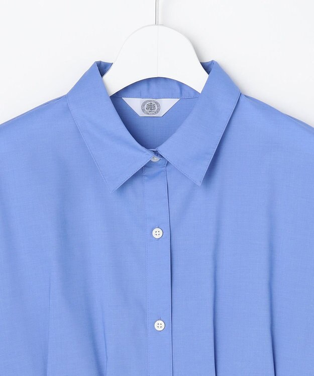 J.PRESS LADIES L 【WEB限定カラーあり】SOFT TC ストレッチ シャツ ブラウス 【WEB限定】ブルー系