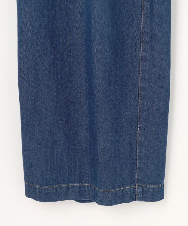 組曲 【先行予約】ライトオンスデニム ワイドシルエットパンツ インディゴ系