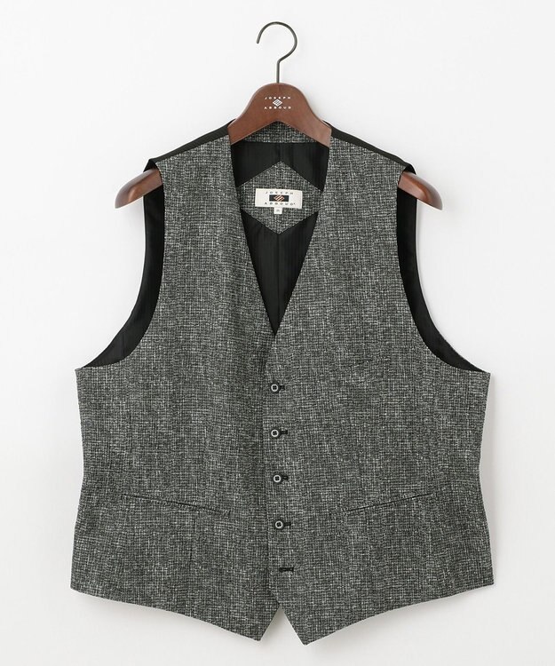 JOSEPH ABBOUD 【キングサイズ】ライトウェーブ ベスト グレー系