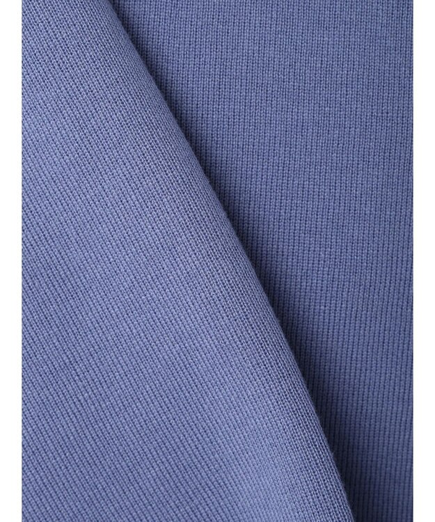 earth music&ecology サイドスリットルーズチュニック Blue