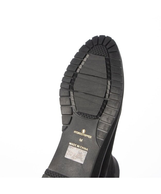 Riz raffinee <Riz raffinee>【全天候対応ボアショートブーツ 】 ブラックスエード