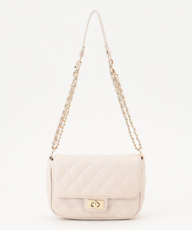 組曲 2WAYキルティングショルダーバッグ アイボリー系