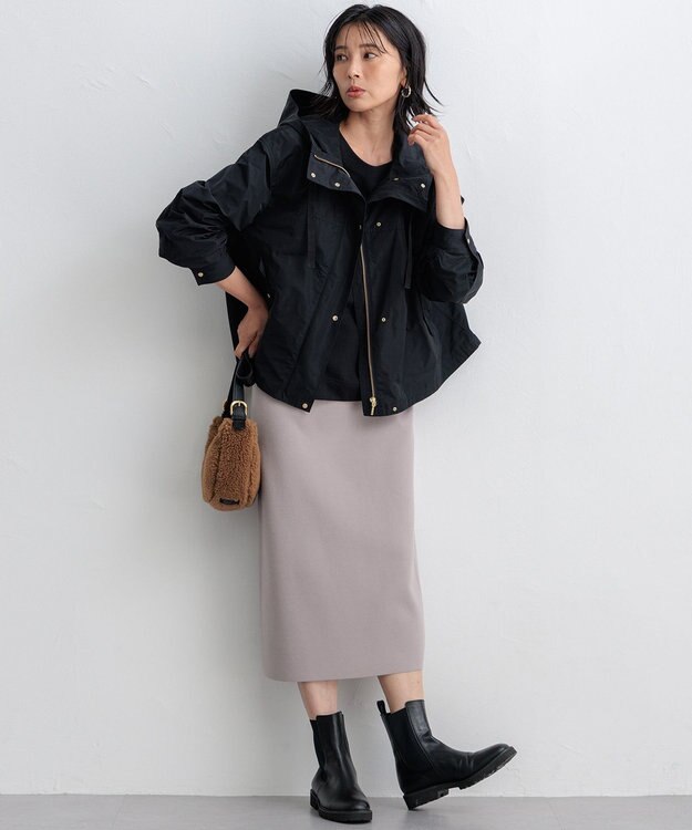 23区 【VIOLAd'ORO】ボア ワンショルダーバッグ ブラウン系