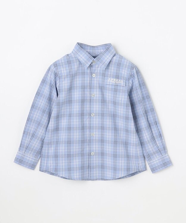 J.PRESS KIDS 【110-130cm】チェック シャツ スカイブルー系3