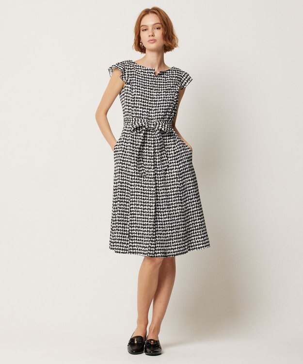 TOCCA 【消臭・洗える】EYELASH ドレス ブラック系5