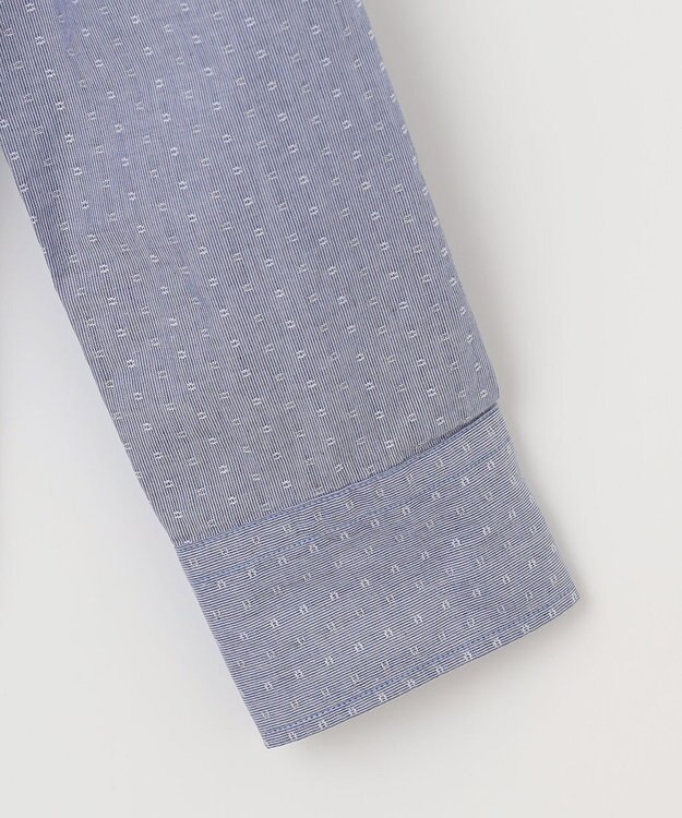 JOSEPH ABBOUD 【オーガニックコットン使用】 オーガニックコットンドビーシャツ サックスブルー系7