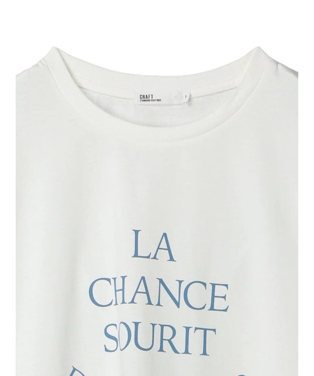 CRAFT STANDARD BOUTIQUE 【ＵＶカット】ＬＡ　ＣＨＡＮＣＥ　ＴＥＥ Off White