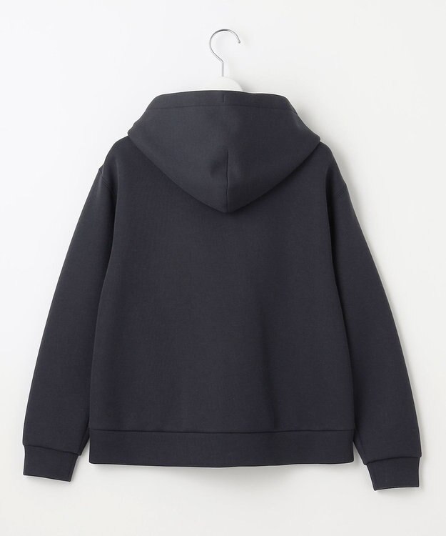 J.PRESS LADIES ダンボールジャージー パーカー ネイビー系