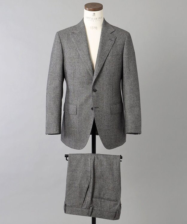 GOTAIRIKU 【山栄毛織】48クロス スーツ ライトグレー系4