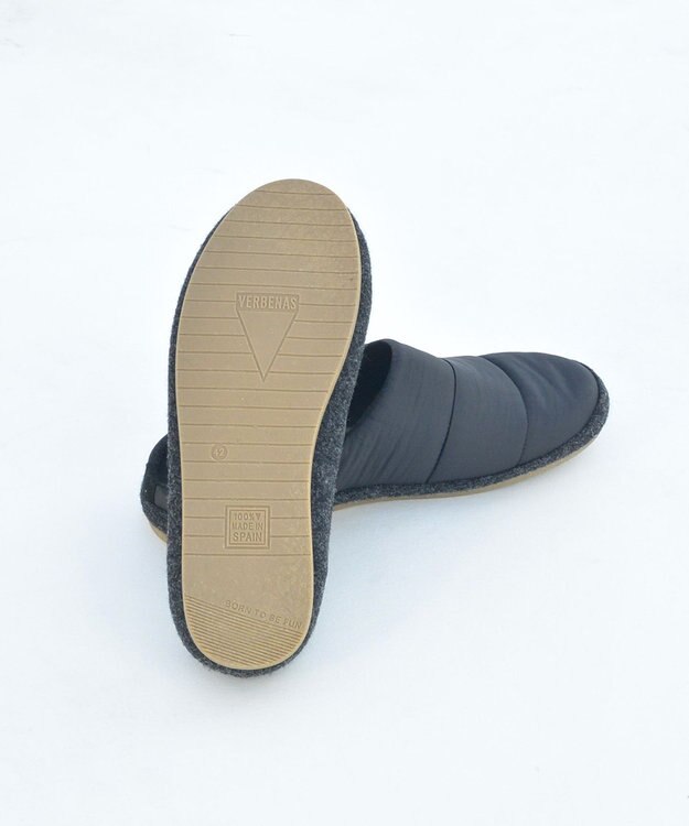 BONTRE 【VERBENAS/ベルベナス】ダウンスリッポン (ユニセックス） ブラック