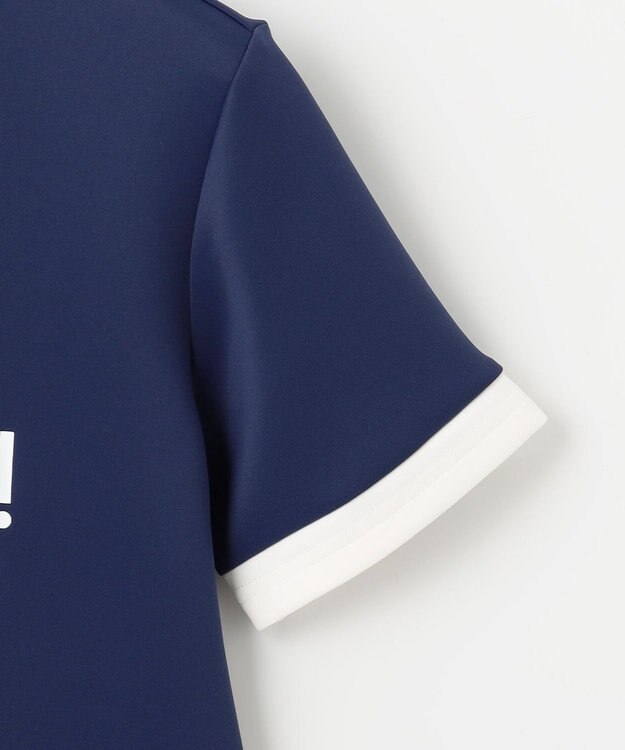 23区GOLF 【WOMEN】【吸水速乾/UVカット】モックネックシャツ ネイビー系