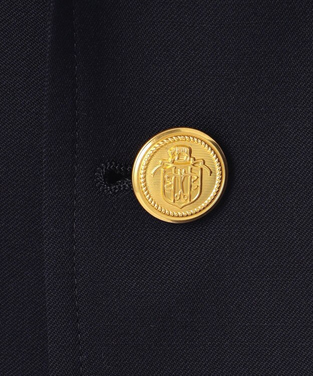 J.PRESS MEN 【WEB・一部店舗限定】10マンスツイルナチュラルストレッチツイル ブレザー/金釦 ネイビー系