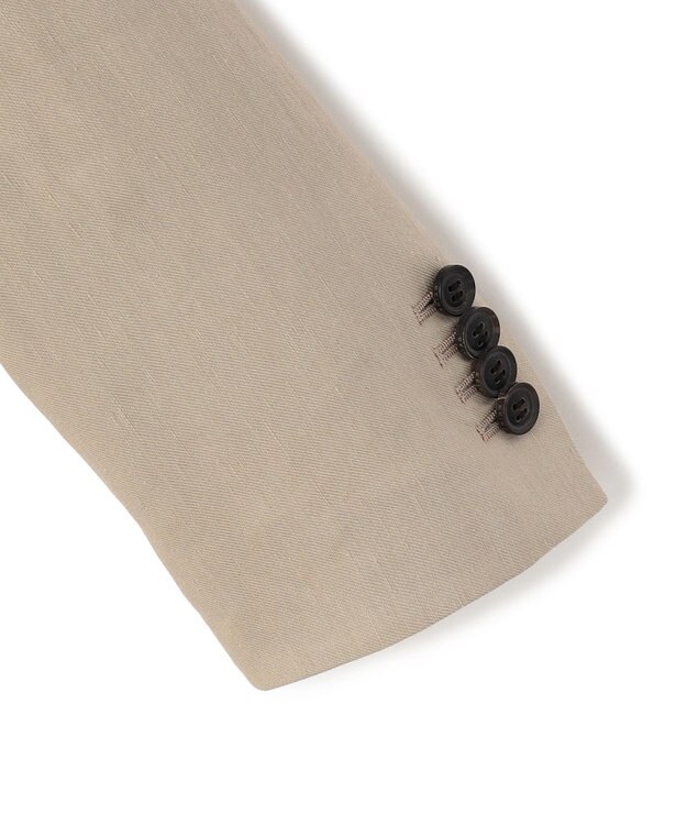 BEIGE， MICA / リネンブレンドテーラードジャケット  L.Taupe