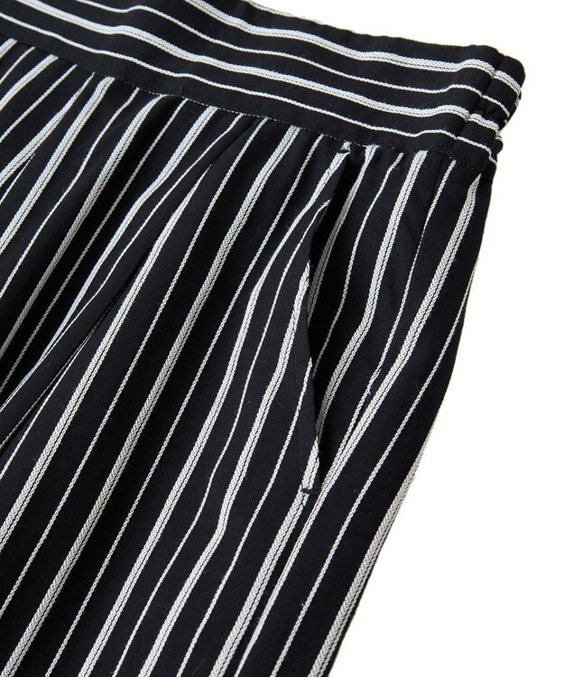 Green Parks ・ＥＬＥＮＣＡＲＥ　ＤＵＥ　ストライプワイドパンツ Blue