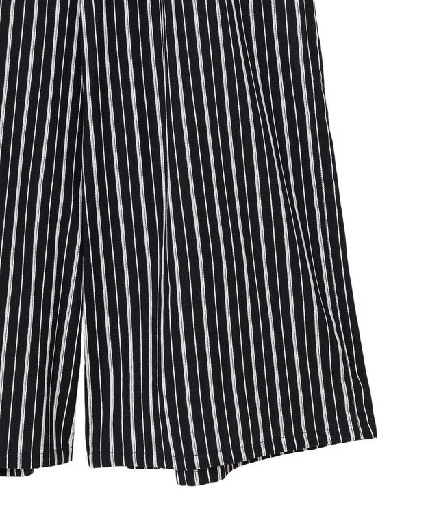 Green Parks ・ＥＬＥＮＣＡＲＥ　ＤＵＥ　ストライプワイドパンツ Blue