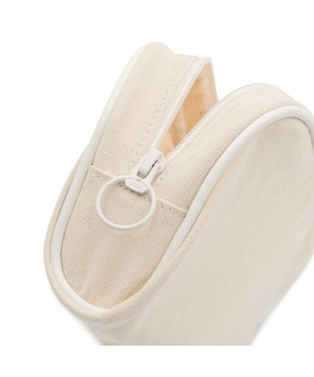 Mother garden しろたん サガラ ポーチ 《お友だち柄》 ベージュ