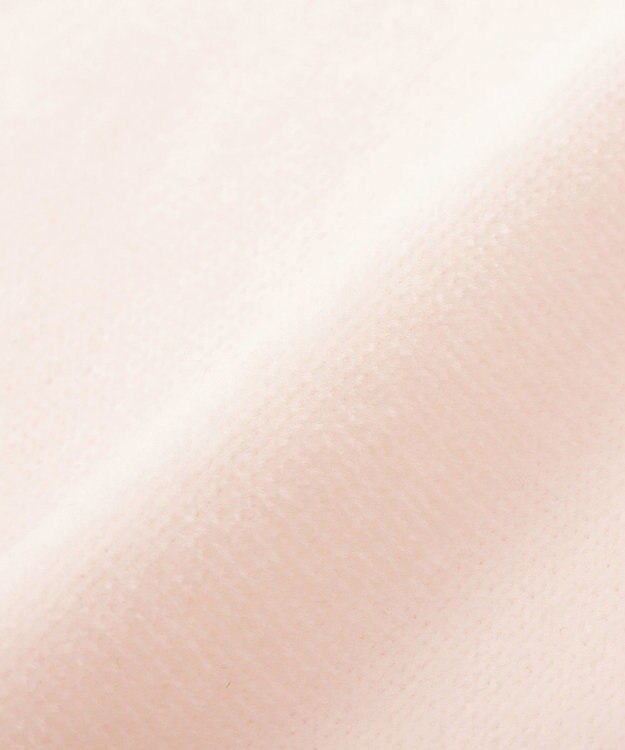 Maison de FLEUR リボンフレーム刺繍タオルハンカチ Pink