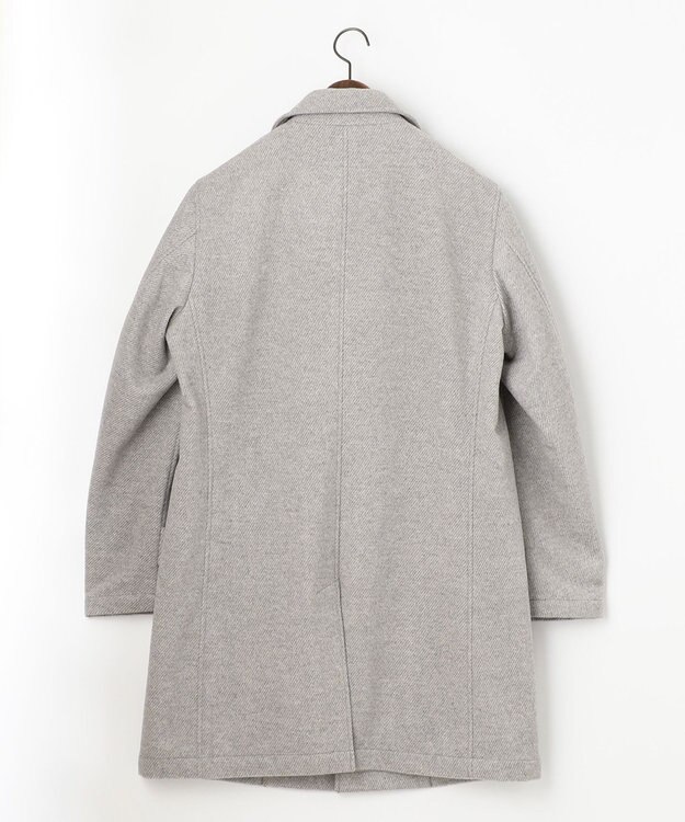 JOSEPH ABBOUD 【キングサイズ・JAPAN FABRIC】アンゴラミックスカルゼ コート ライトグレー系