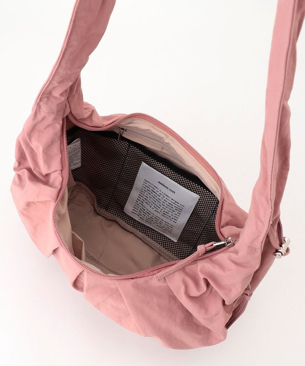 LA BAGAGERIE 【maison vert】 【軽量/多収納】ギャザーワンショルダー　Small ピンク