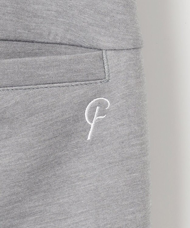 23区GOLF 名品パンツが再登場！【23Fondation】ジャージーパンツ ライトグレー系