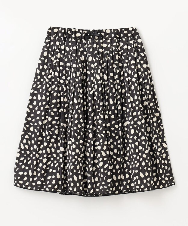 ANY KIDS レオパードスカート ブラック系