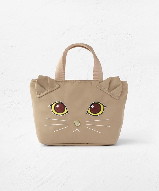 TOCCA TOCCA CAT MINI POUCH ポーチ ベージュ系