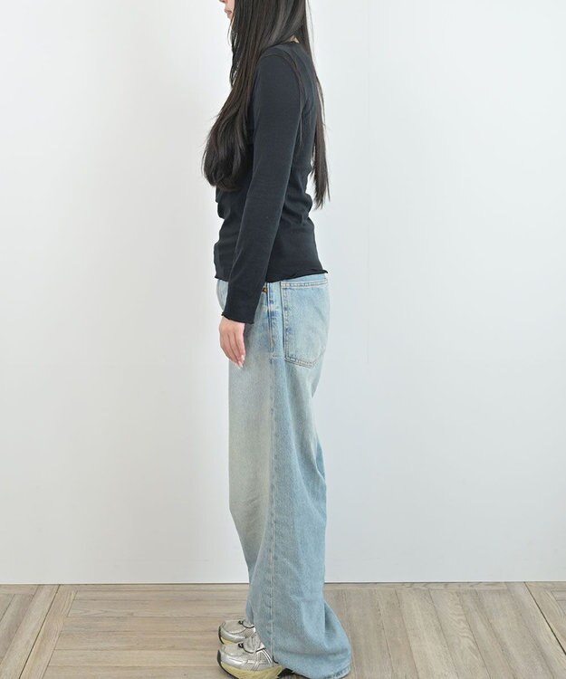 HAAG LONG SLEEVE SHIRT ロングスリーブシャツ ブラック