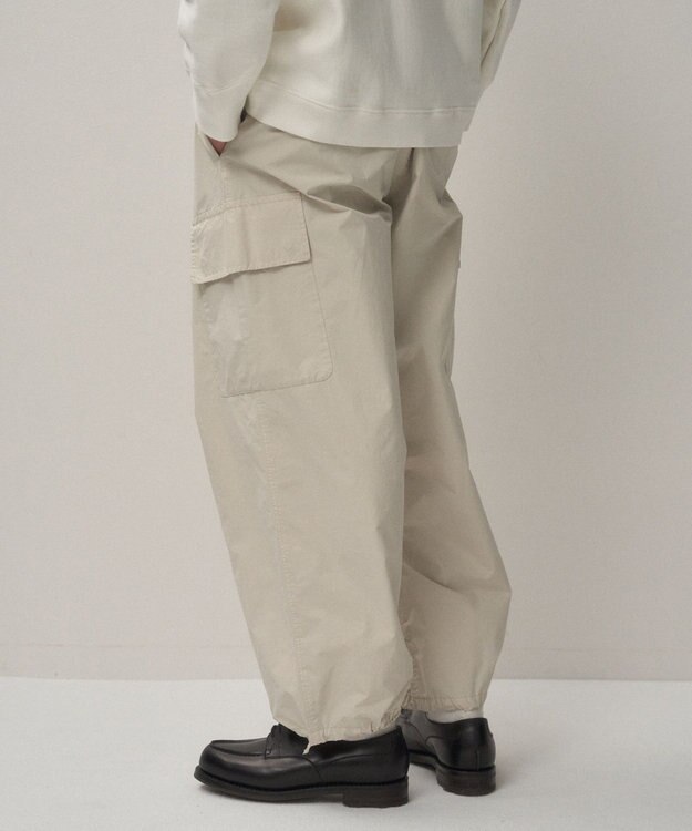ATON AIR WEATHER | ユーティリティーカーゴパンツ - UNISEX WARM WHITE
