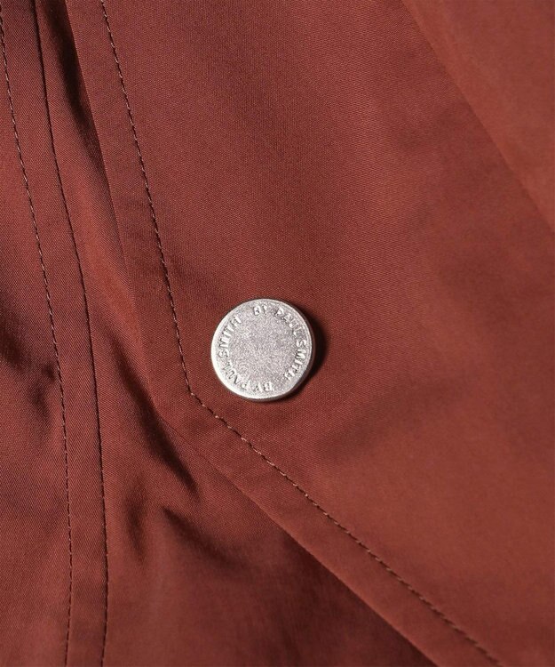 Paul Smith コットンブレンド フレア スカート ダークレッド