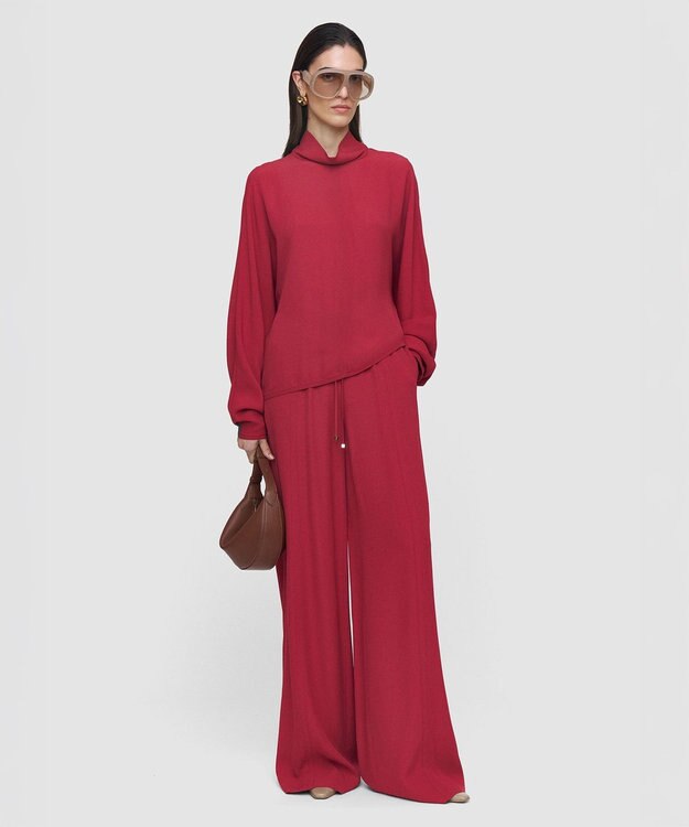 JOSEPH クレープブラウス BUICK Mulberry