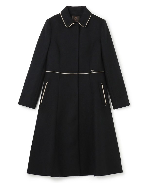 TOCCA 【消臭】BITTER CARAMEL CHOCOLATE ウールコート ブラック系