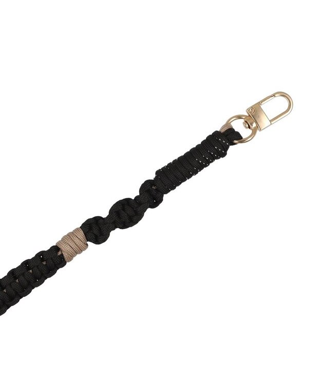 UNBILLION カシュカシュ cachecache / ベーシックカラーモバイルストラップ ブラック