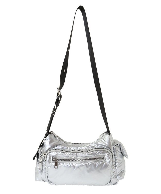 AMERICAN HOLIC マルチポケットショルダーバック Silver