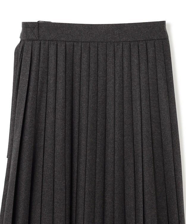 BEIGE， 【10th Anniversary】FLANNEL / プリーツスカート C Gray