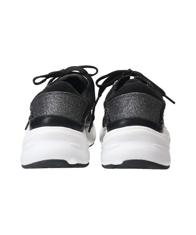 Bridget Birkin 【Bridget Birkin】ラメツイードコンビスニーカー ブラックコンビ