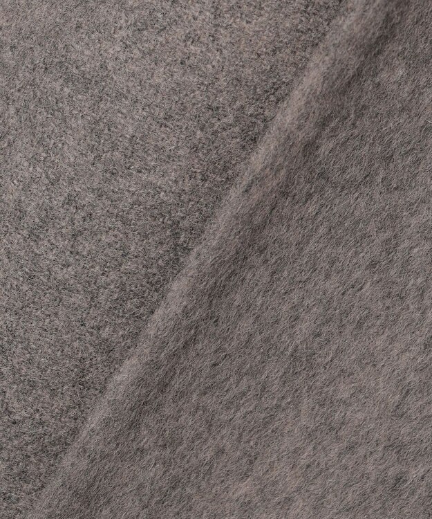 23区 【エステータ】ウールカシミヤビーバー ジップコート グレージュ系