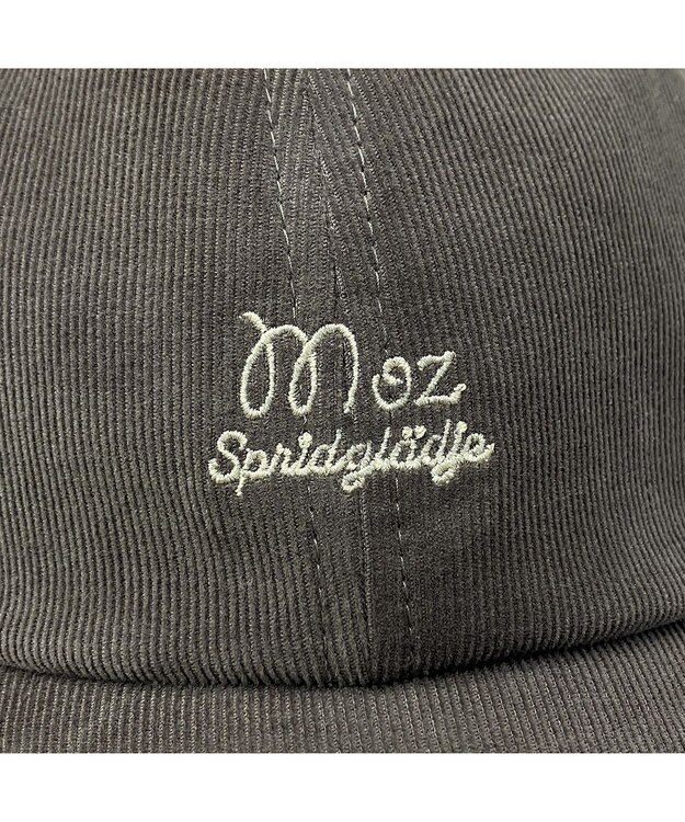 林八百吉商店 moz  コーデュロイキャップ グレー