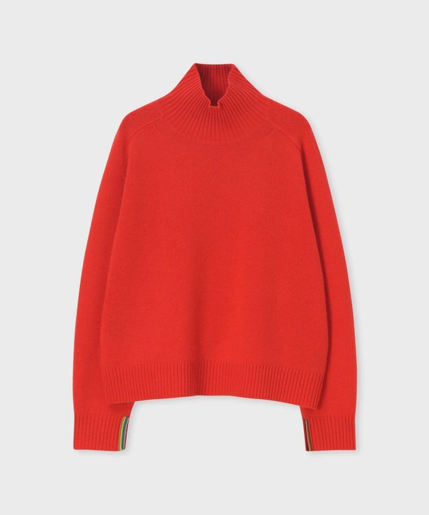 Paul Smith インターシャ ストライプ ニット オレンジ