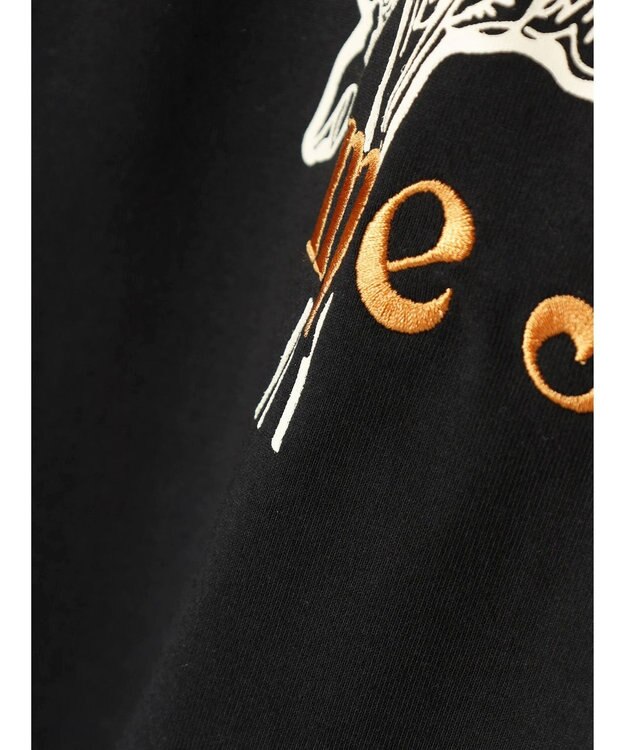 Green Parks ｍｅ　Ｊａｎｅ／バックプリントコンパクトＴシャツ Black